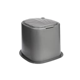 Туалет дачный, h=35 см, без дна, с отверстиями для крепления к полу, серый