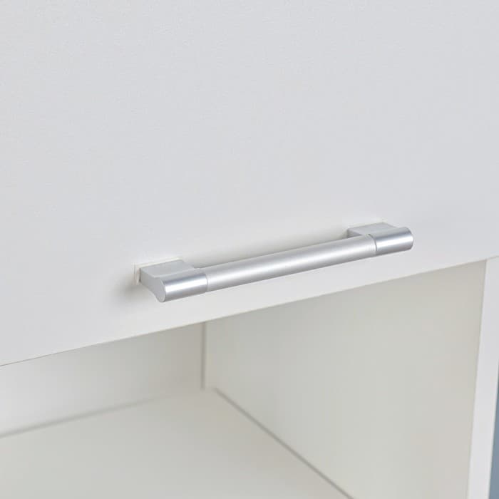 Шкаф – пенал для ванной комнаты «Клик Мебель. Пронто», 330×330×1850 мм, цвет белый