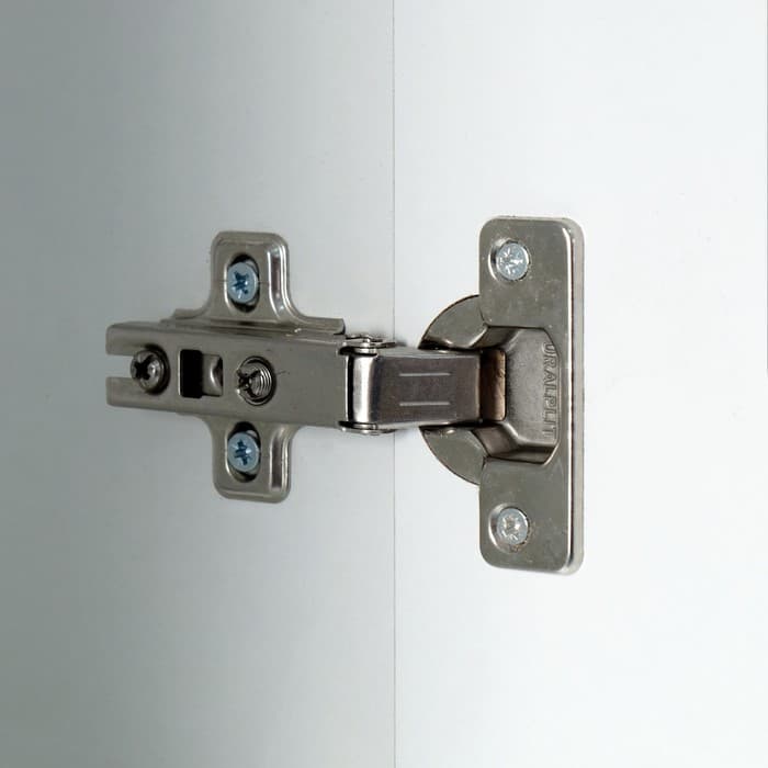 Шкаф – пенал для ванной комнаты «Клик Мебель. Пронто», 330×330×1850 мм, цвет белый