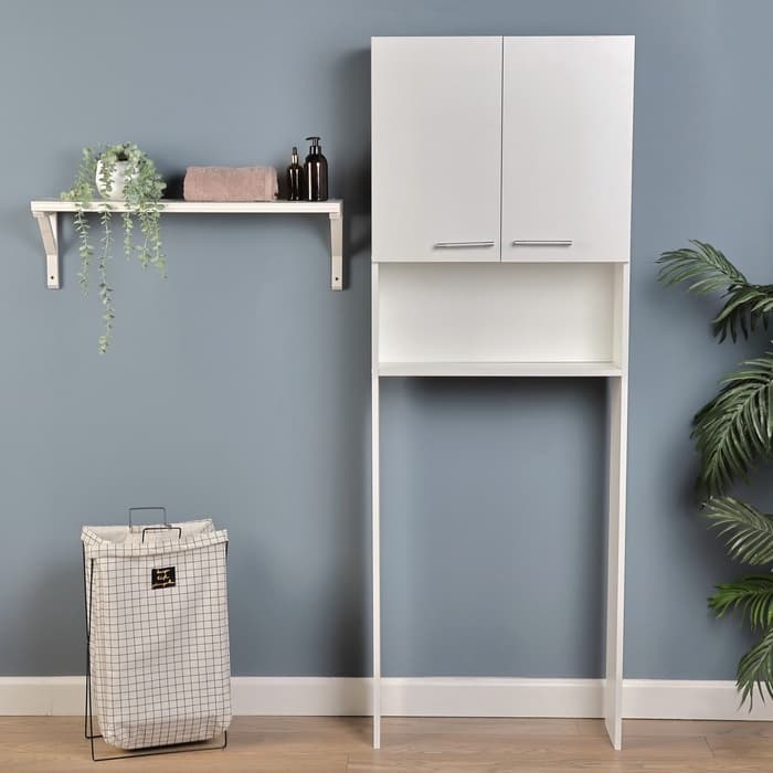 Стеллаж для ванной комнаты «Клик Мебель. Пронто», 660×230×1850 мм, цвет белый