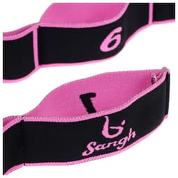 Эспандер-лента эластичная с захватами, 90×4 см, MEDIUM, цвет розовый