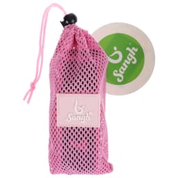 Эспандер-лента эластичная с захватами, 90×4 см, MEDIUM, цвет розовый