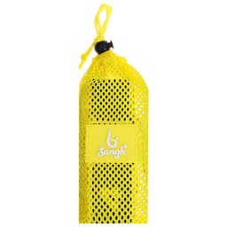 Эспандер-лента Sangh, эластичная, с захватами 90×4 см, цвет жёлтый