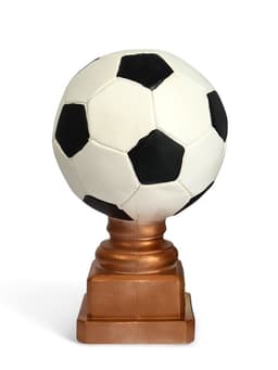 Копилка для денег «Кубок мяч», гипс, 29×17.5×17.5 см