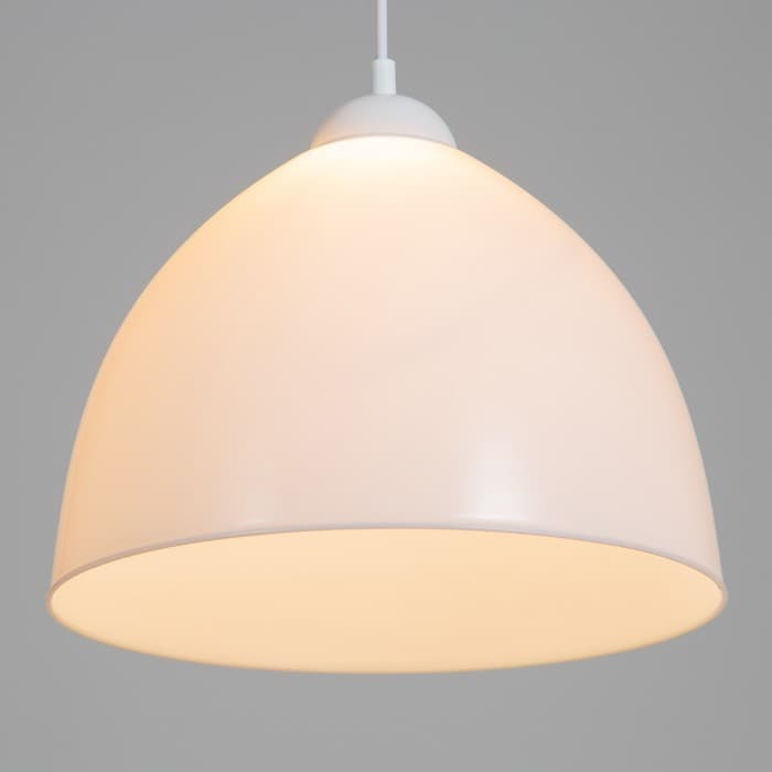 Люстра BayerLux Подвес BayerLux «Андриана 2» 1×15W E27 белый 30×30×21(+50)см