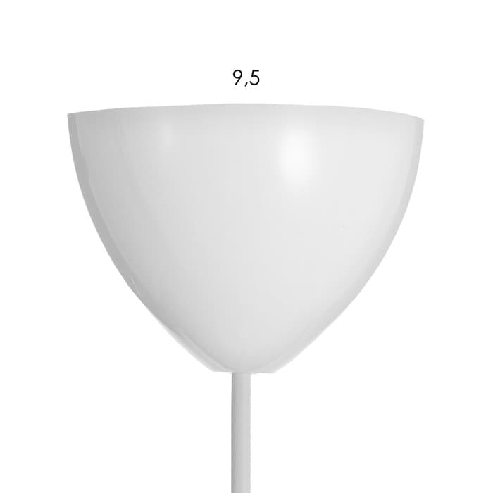 Люстра BayerLux Подвес BayerLux «Андриана 2» 1×15W E27 белый 30×30×21(+50)см