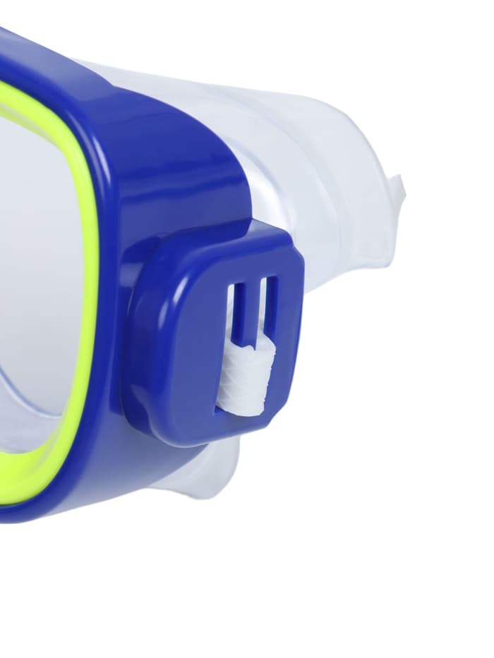 Набор для плавания детский ONLYTOP: маска, трубка, ласты безразмерные, цвета МИКС