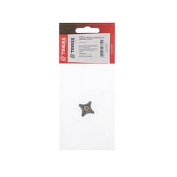 Ручка ТУНДРА, ПВХ, кнопочного типа, коричневая