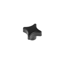 Ручка ТУНДРА, ПВХ, кнопочного типа, коричневая