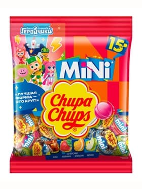 Карамель «Чупа Чупс», мини, ассорти, 90 г