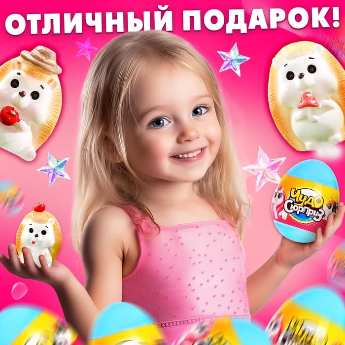 Чудо-сюрприз Happy Valley «Ёжики», МИКС