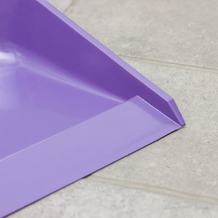 Совок для мусора с ручкой СибПолимер, пластик, 30×23×24 см, МИКС