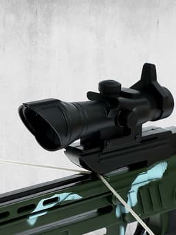 Арбалет «Стингер», с лазерным прицелом, прикладом, колчаном, мишенью