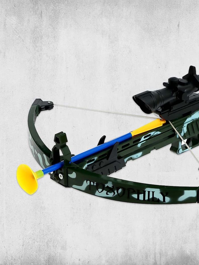 Арбалет «Стингер», с лазерным прицелом, прикладом, колчаном, мишенью