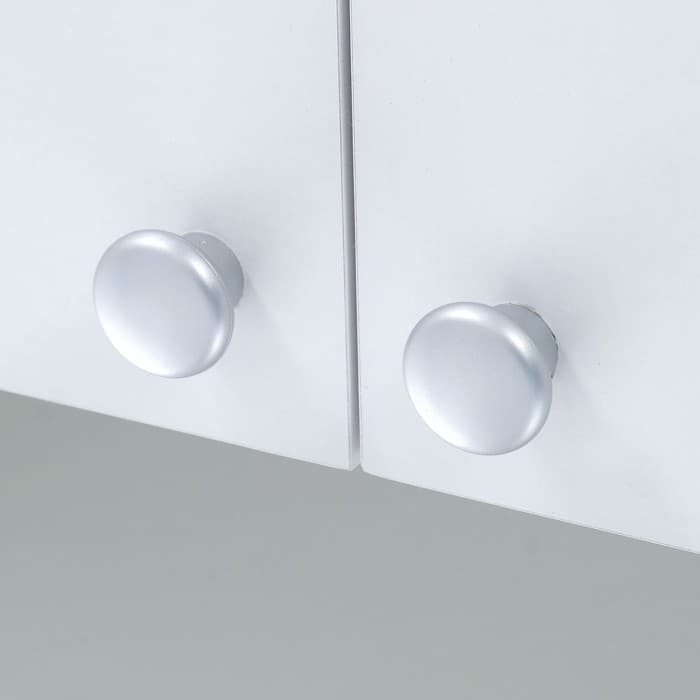 Шкаф подвесной для ванной комнаты «Клик Мебель. Пронто», 600×240×1200 мм, цвет белый