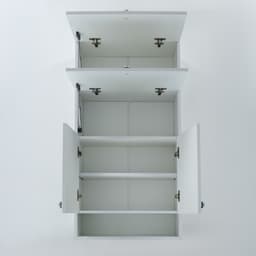 Шкаф подвесной для ванной комнаты «Клик Мебель. Пронто», 600×240×1200 мм, цвет белый