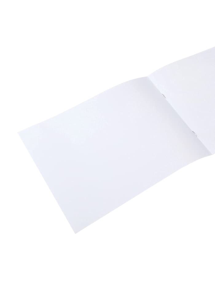 Альбом для рисования Calligrata А4, 40 листов, на скрепке, обложка из мелованного картона, МИКС