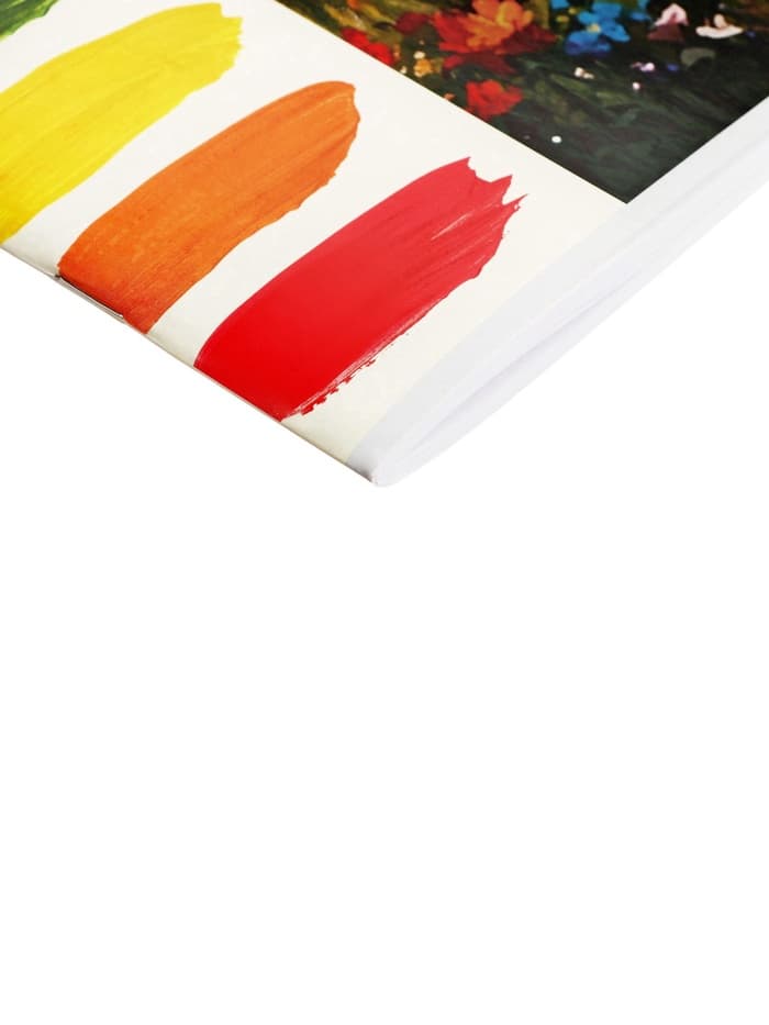 Альбом для рисования Calligrata А4, 40 листов, на скрепке, обложка из мелованного картона, МИКС