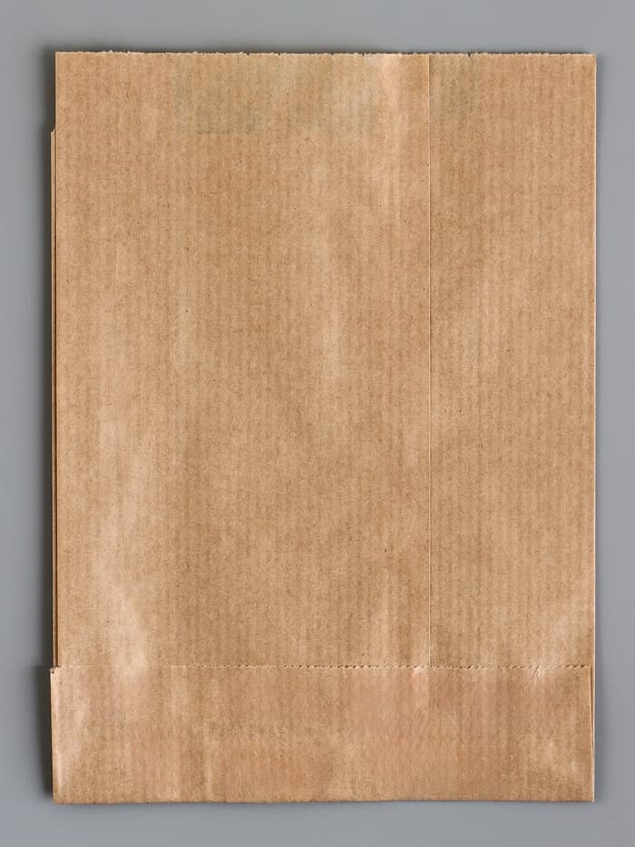 Пакет бумажный фасовочный, крафт, V - образное дно 20×14×6 см