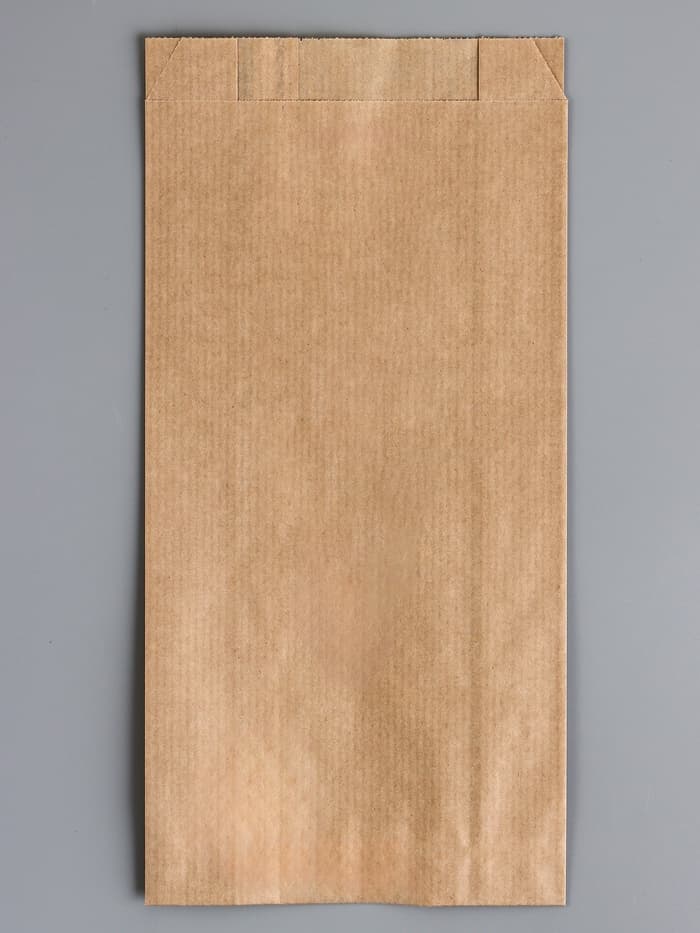 Пакет бумажный фасовочный, крафт, V-образное дно 30×14×6 см