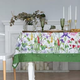 Скатерть «Этель. Луговые цветы», 180×150 см, 100 % хлопок, саржа 190 г/м²
