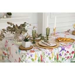 Скатерть «Этель. Луговые цветы», 180×150 см, 100 % хлопок, саржа 190 г/м²