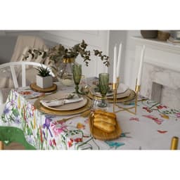 Скатерть «Этель. Луговые цветы», 180×150 см, 100 % хлопок, саржа 190 г/м²