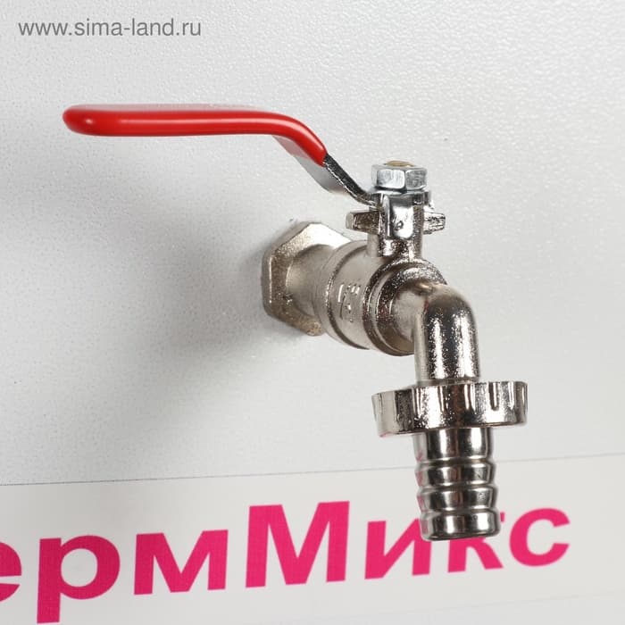 Умывальник «ТермМикс», с ЭВН, нержавеющая мойка, 1250 Вт, 17 л, белый