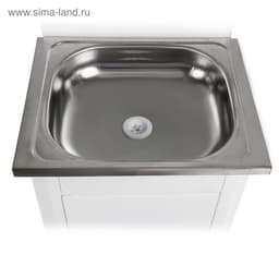 Умывальник «ТермМикс», с ЭВН, нержавеющая мойка, 1250 Вт, 17 л, белый