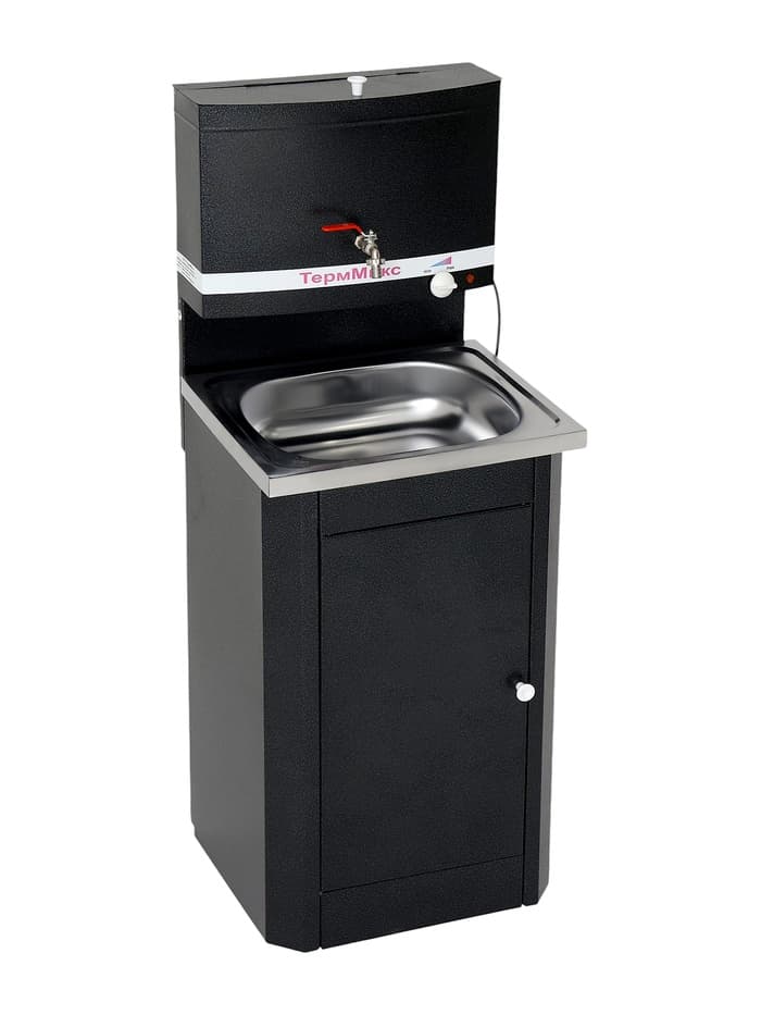 Умывальник «ТермМикс», с ЭВН, нержавеющая мойка, 1250 Вт, 17 л, цвет серебро