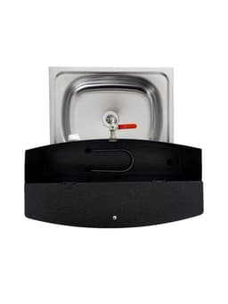 Умывальник «ТермМикс», с ЭВН, нержавеющая мойка, 1250 Вт, 17 л, цвет серебро