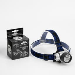 Фонарь налобный «Мастер К», 14 LED, 7×4 см, от батареек 3×ААА