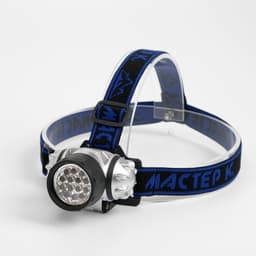 Фонарь налобный «Мастер К», 14 LED, 7×4 см, от батареек 3×ААА