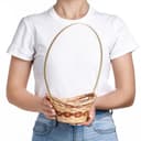 Корзина плетёная для хранения «Ладья», 18×16×6 см, бамбук