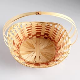 Корзина плетёная для хранения «Ладья», 36×27×13 см, бамбук