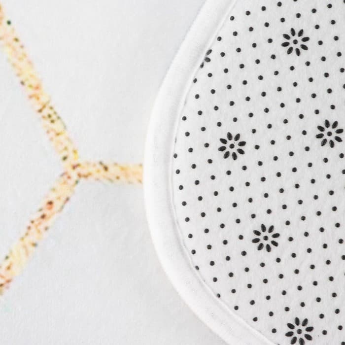 Коврик для ванной и туалета Доляна «Бурлеск», 45×120 см