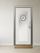 Входная дверь «Берлога. Тринити Милли», 870×2060 мм, правая, цвет ясень белый