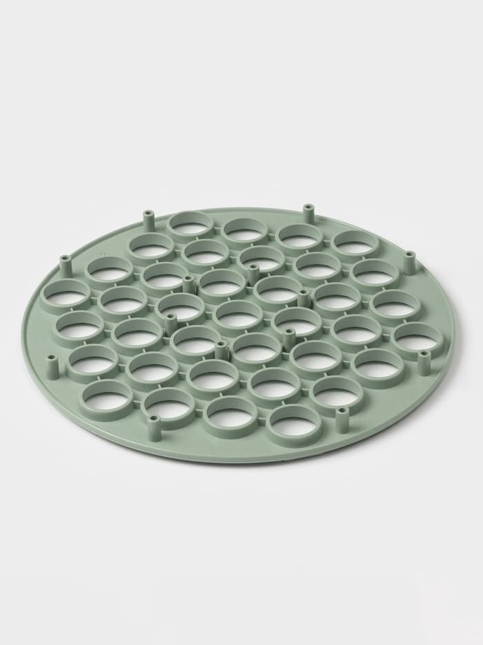 Форма для лепки пельменей phibo «Пельменница», 37 ячеек, d=24.5 см, пластик, МИКС