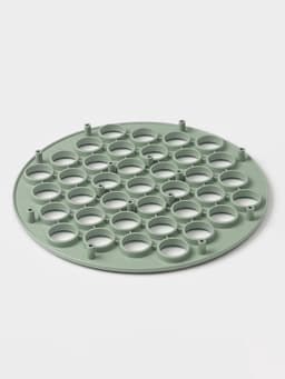 Форма для лепки пельменей phibo «Пельменница», 37 ячеек, d=24.5 см, пластик, МИКС