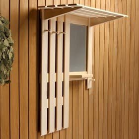 Полка - вешалка для бани и сауны, настенная с зеркалом, липа, 4 крючка, «Добропаровъ»