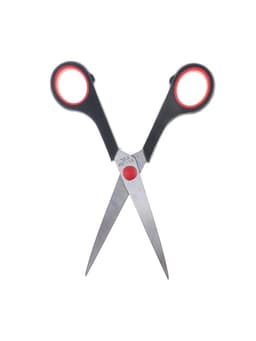 Ножницы канцелярские 17.5 см пластиковые ручки, в картонной коробке, МИКС