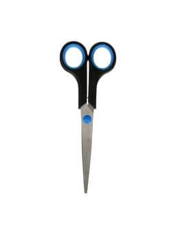 Ножницы канцелярские 17.5 см пластиковые ручки, в картонной коробке, МИКС