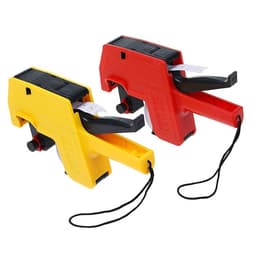 Этикет-пистолет 1-строчный (цифры, знаки), 8 символов, 21×12 мм, прямоугольный