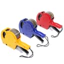 Этикет-пистолет 1-строчный (цифры, знаки), 8 символов, 21×12 мм, прямоугольный