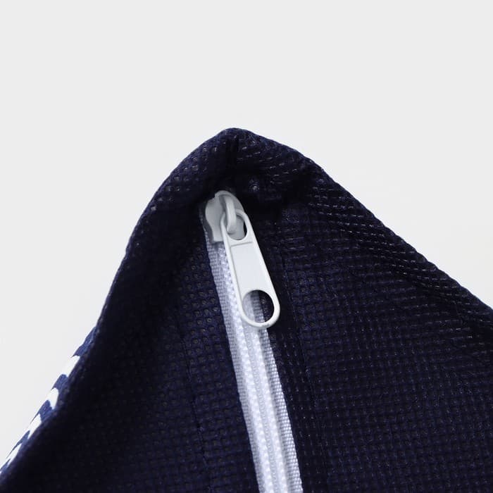 Органайзер для хранения белья Доляна «Волна», 7 отделений, 34×30×8 см, синий