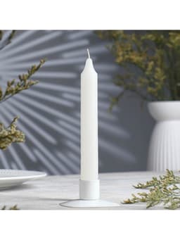 Хозяйственная свеча парафиновая, большая, 2.4×18 см, 65 г