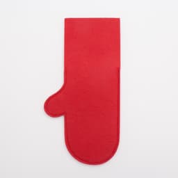 Конверт для столовых предметов «Доляна. Варежка», красный, 11×21 см