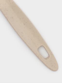 Половник-шумовка Доляна, 27 см, бежевый