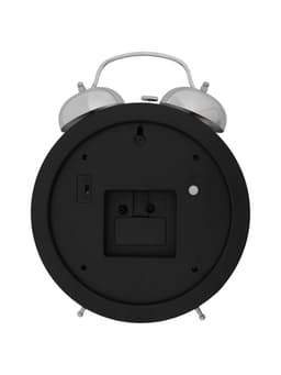 Часы - будильник настольные «Классика», с подвесом, дискретный ход, d=20 см, 30×23 см, 2АА