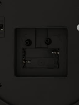 Часы - будильник настольные «Классика», с подвесом, дискретный ход, d=20 см, 30×23 см, 2АА